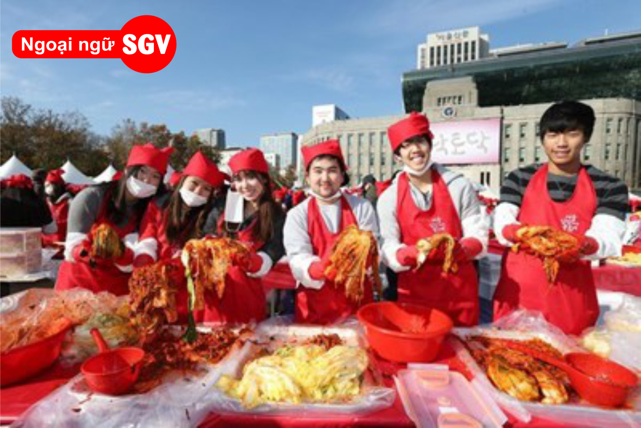 Tìm hiểu về lễ hội Kim chi ở thủ đô Seoul, sgv.edu.vn