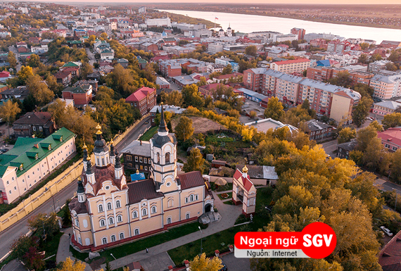 Tomsk - thành phố lớn vùng Siberia