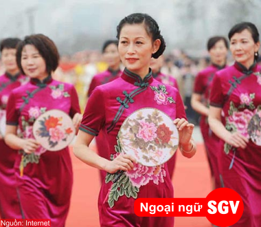 Trang phục truyền thống của Trung Quốc, ngoại ngữ SGV