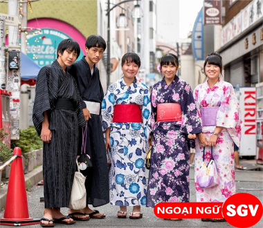 SGV, Trang phục Yukata của Nhật