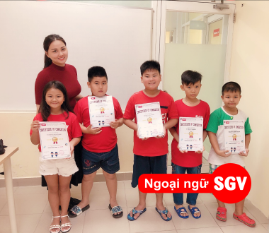 SGV, Trẻ nên học tiếng Anh hè ở đâu tốt Thủ Dầu Một