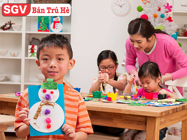 Trung tâm bán trú hè huyện Bình Chánh, trung tâm sgv, học tiếng anh tăng cường, kỹ năng sống