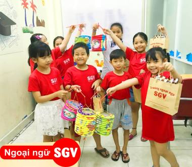 SGV, Trung tâm dạy tiếng Anh mẫu giáo tốt nhất Thủ Dầu Một