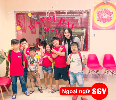 Sài Gòn Vina, trung tâm dạy tiếng Anh cho tre em ở quận 11