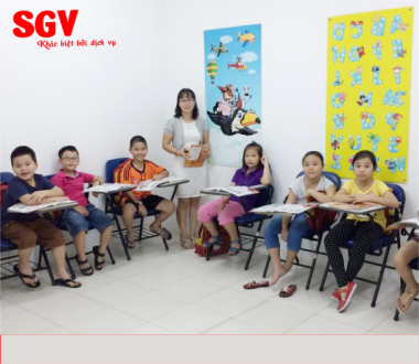 SGV, Trung tâm SGV dạy tiếng Anh cho học sinh tiểu học quận Thủ Đức
