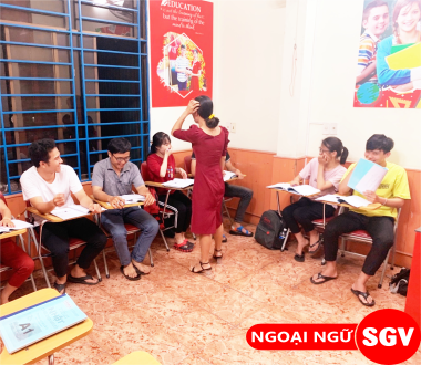 SGV, Trung tâm SGV dạy Toeic cho người mất căn bản ở Thủ Đức