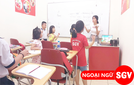 SGV, trung tâm tiếng Anh cho trẻ tốt nhất Tân Phú