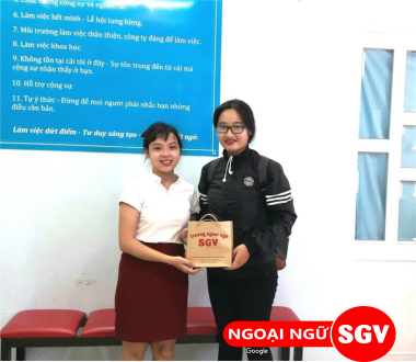 SGV, Trung tâm tiếng Anh SGV dạy 1 kèm 1 ở Thủ Đức