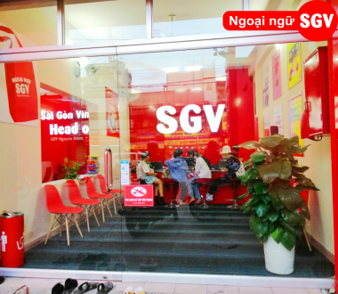 SGV, Trung tâm tiếng Nhật rẻ nhất quận Tân Bình