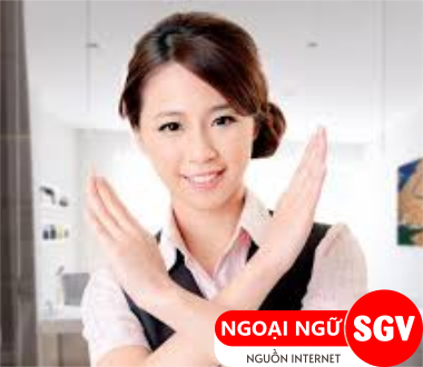 SGV, từ chối tiếng Trung là gì.