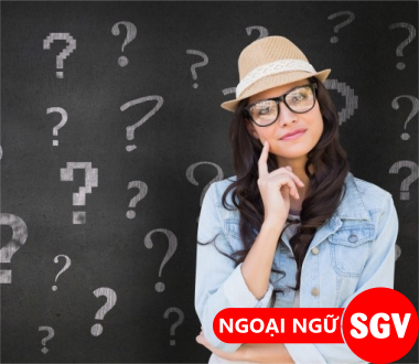 SGV, từ để hỏi trong tiếng Nhật