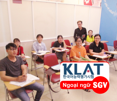 SGV, Từ vựng ôn thi KLAT sơ cấp