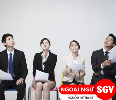 SGV, từ vựng tiếng Hàn về tuyển dụng