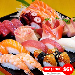 Từ vựng tiếng Nhật về ẩm thực, SGV