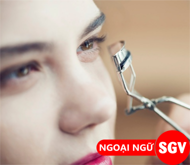 sgv, Uốn mi tiếng Anh là gì