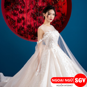 Váy cưới tiếng Anh, SGV 