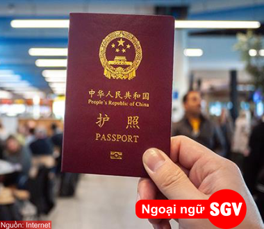 Visa thăm thân trung Quốc, ngoại ngữ SGV
